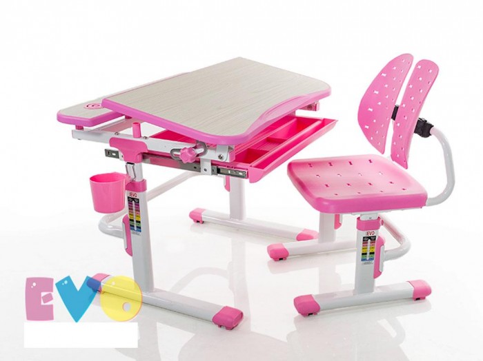 фото Mealux комплект мебели столик и стульчик evo-05