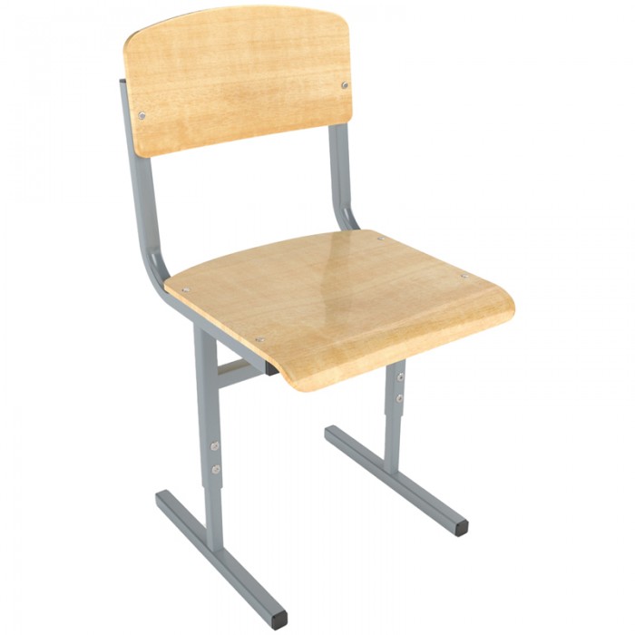 фото Мета мебель стул ученический регулируемый 4-6 ростовая группа (каркас серый)