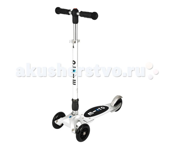 Трехколесный самокат Micro Kickboard Compact T-tube + BlackKickboard Compact T-tube + Black Трехколесный самокат Micro Kickboard Compact T-tube + BlackKickboard Compact T-tube + BlackСамокат Micro Kickboard Compact T-tube + Joystick – новая модель, создана на базе знаменитого самоката Micro Kickboard Original. Название Compact говорит само за себя, самокат стал более компактный, укороченная платформа для ноги сделана из сверхпрочного легкого алюминиевого сплава, но также имеет пружинистые свойства. Micro Kickboard Compact T-tube устойчивый, маневренный, скоростной самокат для детей и взрослых. На самокате Micro Kickboard Compact можно развить самую высокую скорость из этой линейки самокатов Micro. Самокат Micro Kickboard Compact T-tube управляется при помощи наклона руля, если нужно повернуть, то наклоняется руль вправо или влево, это передается на пружины в колесной базе, колеса накреняются в нужную сторону и самокат плавно поворачивает. Самокат Micro Kickboard Compact T-tube качественно выполнен по последним технологиям, разработанным в Швейцарии. Для комфорта и безопасности, самокат Micro Kickboard Original T-tube оснащен прорезиненной рифленой накладкой на ручке, антискользящей платформой для ноги, задним наступающим тормозом. Самокат Micro Kickboard Compact T-tube оснащен подшипниками ABEC-5, развивает хорошую скорость, имеет плавный ход. С самокатом Micro Kickboard Compact T-tube можно смело ехать на любые расстояния, в том числе и дальние, вы почувствуете какой он удобный, компактный и маневренный, кататься на нем одно удовольствие. Особенности самоката: прочная рама (алюминий) износостойкие подшипники съемная Т-образная стойка руля + ручка Joystick руль телескопического типа необычный дизайн высота руля 71-102 см размер платформы для ноги 36 х 13 см длина самоката 66 см диаметр колес передние/задние 120/100 мм подшипники Abec - 5 рекомендованный рост от 110 см<br>