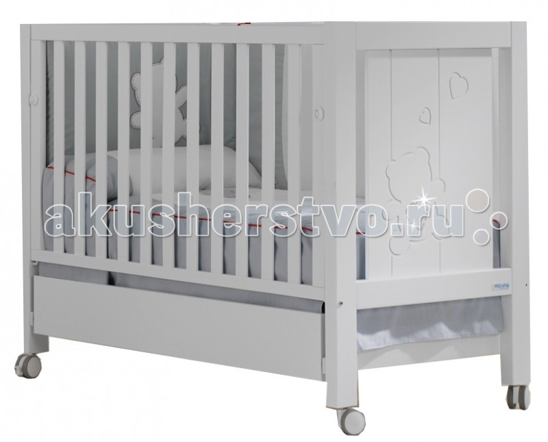 

Детская кроватка Micuna Neus Relax Lux с кристаллами Swarovski 120x60, Neus Relax Lux с кристаллами Swarovski 120x60