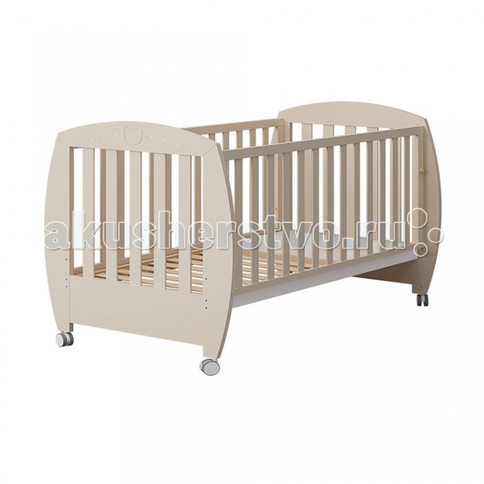 Детская кроватка Micuna Valeria Relax 120х60Valeria Relax 120х60 Детская кроватка Micuna Valeria Relax 120х60Valeria Relax 120х60Micuna Valeria - образец элегантности и комфорта Уютные округлые линии кровати, классические цвета, выразительно подчёркнутые красивой текстурой дерева, изысканный блеск кристаллов Swarovski – новая детская коллекция Micuna Valeria приятно радует глаз своей элегантностью и, вместе с тем, создаёт необыкновенный комфорт в детской комнате. Качественная, функциональная конструкция – в лучших традициях мебели Micuna: удобно и для малыша, и для мамы. Для изготовления кроваток для детей и новорождённых испанская компания Micuna использует только экологически чистые материалы – они надёжны, долговечны и абсолютно безопасны для малышей. В основе мебели – массив бука или сосны. Элементы выполняются из МДФ – современного аналога ДСП, более практичного, не содержащего фенол и эпоксидные смолы. Все покрытия, используемые при изготовлении кроваток, нетоксичные – водная основа краски, лаков и клея не создаёт вредных испарений и безвредна для окружающих. Не секрет, что в первые месяцы серьёзный дискомфорт малышам доставляет срыгивание после грудного кормления, особенно в период болезни или простуженного состояния. В этих случаях педиатры советуют немного приподнимать матрас – это поможет предотвратить спазмы и улучшит дыхание ребёнка. Специально для этого компания Micuna разработала систему Relax, которая характеризуется своей удивительной простотой. Теперь Вы можете регулировать уровень наклона ложа легко и быстро, не снимая матрас и постельное бельё. Особенности: облегчает дыхание малыша при простуде снижает риск удушья в случае срыгивания снижает накопление газов значительно снижает риск «синдрома внезапной смерти» система Relax – угол наклона матраса регулируется в двух положениях бортик кроватки опускается ложе регулируется по высоте, можно выбрать одну из 2 позиций бортик можно снять и превратить кроватку в диванчик используются нетоксичные краски, безвредные для малыша и родителей закрытые шурупы и болты движущиеся детали имеют замки безопасности колёсики оснащены блокирующим тормозом безопасное расстояние между ламелями 45-65 мм материал: бук, МДФ ящик под кровать в комплект не входит, но его можно заказать дополнительно<br>