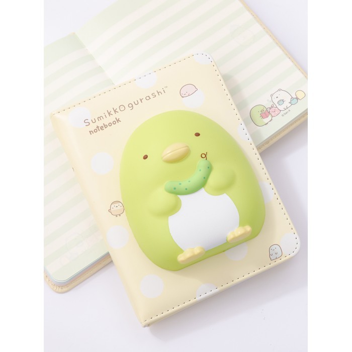 фото Mihi mihi блокнот со сквишем sumikko gurashi формат а5 1