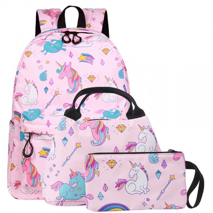 Mihi Mihi Набор 3 в 1: рюкзак, сумка и косметичка Urban Dreams Единорог