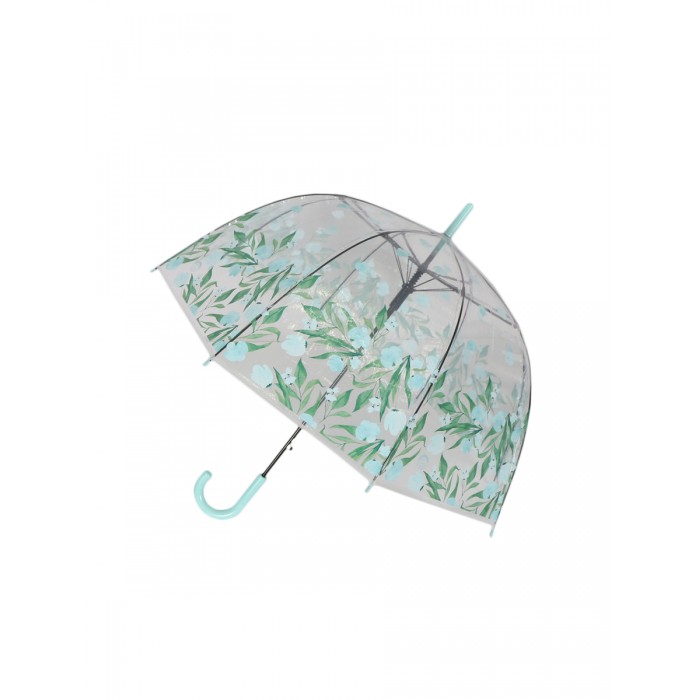 Зонт Mihi Mihi трость Цветочки прозрачный купол