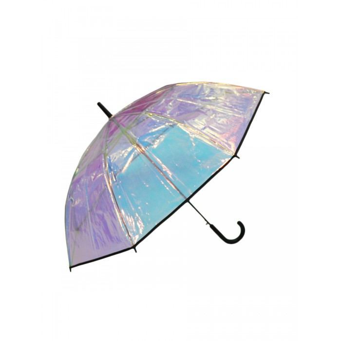 Зонт Mihi Mihi трость прозрачный купол с перламутровым эффектом