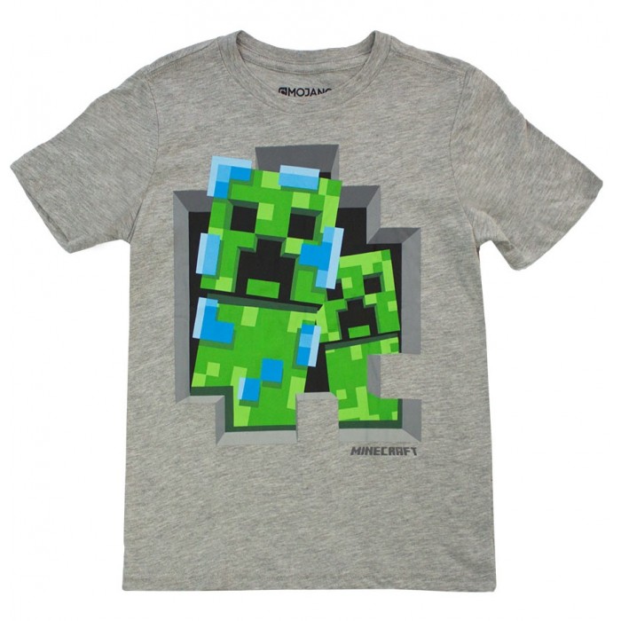 

Minecraft Футболка Charged Creeper, Футболка Charged Creeper