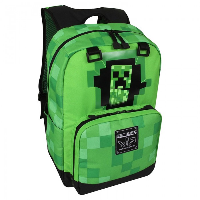 фото Minecraft рюкзак creepy creeper