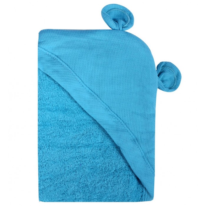 фото Minene полотенце для новорожденного newborn animal hooded towel 80х80 см