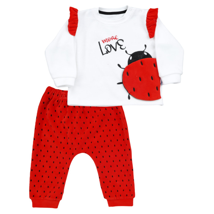 Купить Комплекты детской одежды, Mini World Комплект для девочки (Толстовка и брюки) MW16020