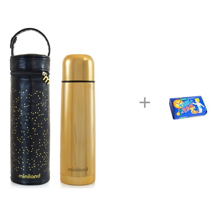 

Термос Miniland для жидкостей с термосумкой Delux Thermos 500 мл и Мыло Свобода Тик-так 150 г, для жидкостей с термосумкой Delux Thermos 500 мл и Мыло Свобода Тик-так 150 г
