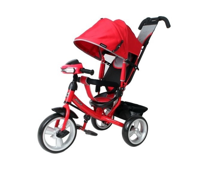 фото Велосипед трехколесный Moby Kids Comfort 12x10 EVA Car