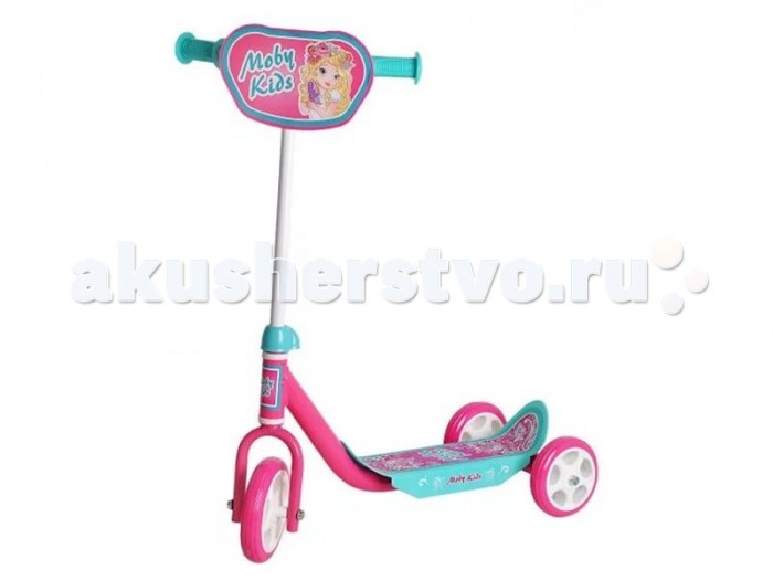 

Трехколесный самокат Moby Kids Мечта 646
