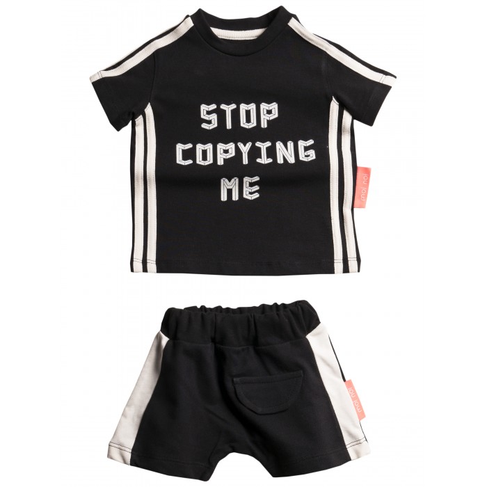 Moi Noi Комплект: футболка и шорты Stop copying me