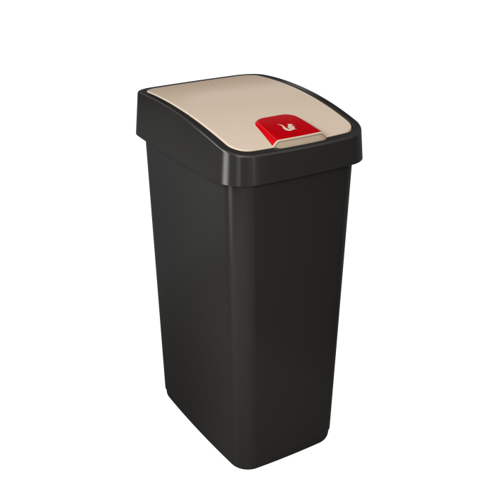 фото Keeeper мусорное ведро с нажимной крышкой magne 45 л