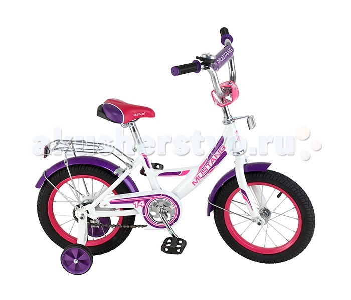 Велосипед детский диаметр 20. Mustang велосипед 14 дюймов. Велосипед Мустанг детский 14 фиолетовый. Велосипед двухколесный Mustang 14". Детский велосипед Мустанг 12.