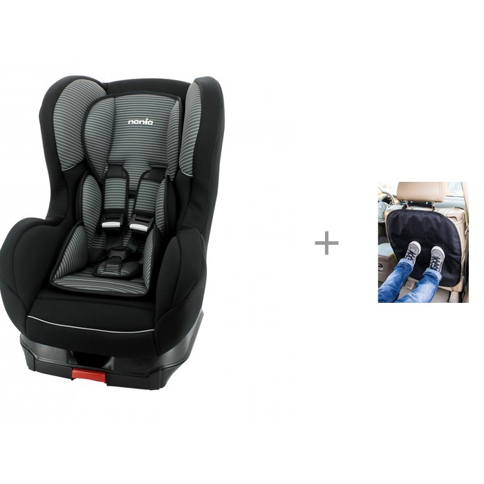 фото Автокресло nania cosmo isofix tech с защитой сиденья из ткани автобра