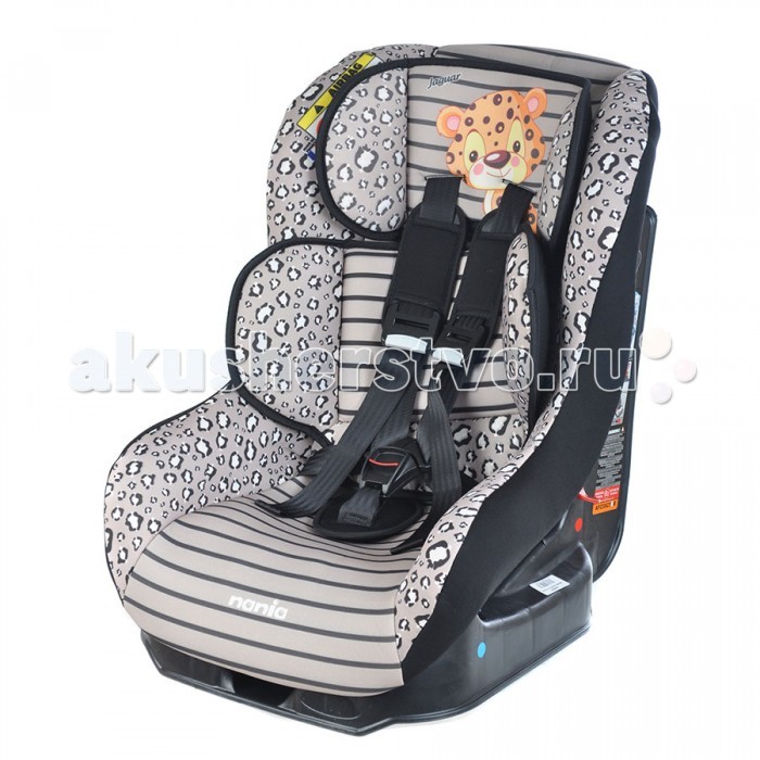 Автокресло Nania Driver AnimalsDriver Animals Автокресло Nania Driver AnimalsDriver AnimalsНадежное автокресло Nania Driver теперь в новых веселых расцветках с симпатичными животными! Особенности: - Регулировка наклона спинки - Количество положений спинки - 3 - Количество положений подголовника - 1 - Внутренние 5-х точечные ремни безопасности - Съемный чехол - Стандарт ECE R44/04 - Защита от боковых ударов - Внутренние габариты кресла 31 х 31 х 55 - Внешние габариты кресла 54 x 45 x 61 - Вес кресла 5.7 кг - Мягкий подголовник<br>