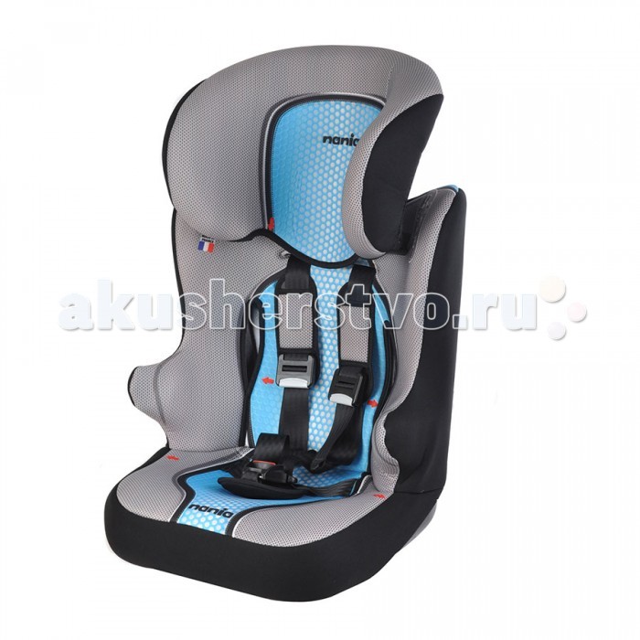 Автокресло Nania Racer SPRacer SP Автокресло Nania Racer SPRacer SPАвтокресло Nania Racer SP предназначено для детей весом от 9 до 36кг (приблизительно от года до 12 лет). Особенности: Данное автокресло соответствует Европейскому Стандарту ЕСЕ R44/03, для групп 1/2/3, 9-36 кг. Регулируемый подголовник. Если ребенок весит от 9 до 18 кг, нужно использовать фиксирующий зажим ремня безопасности, который прикреплен шнурком к спинке автокресла. Кресло оснащено улучшенной боковой защитой (Side Protection). Кресло литое: спинка и сиденье цельное, в бустер не превращается. Рекомендации по обслуживанию: Допускается стирка покрытия автокресла при температуре 30 Cº Ремни безопасности и пластиковые части можно чистить мягким моющим средством и теплой водой.<br>