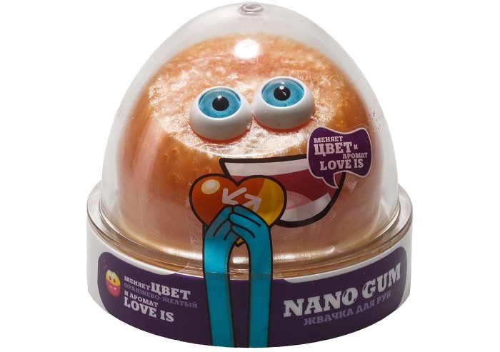 NanoGum Жвачка для рук с ароматом Love Is меняет цвет 50 г