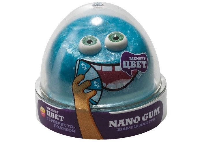 NanoGum Жвачка для рук Меняет цвет 50 г