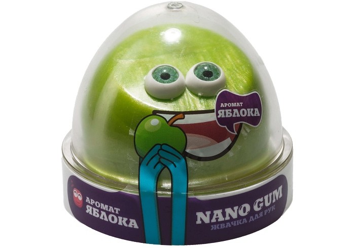 NanoGum Жвачка для рук с ароматом яблока 50 г