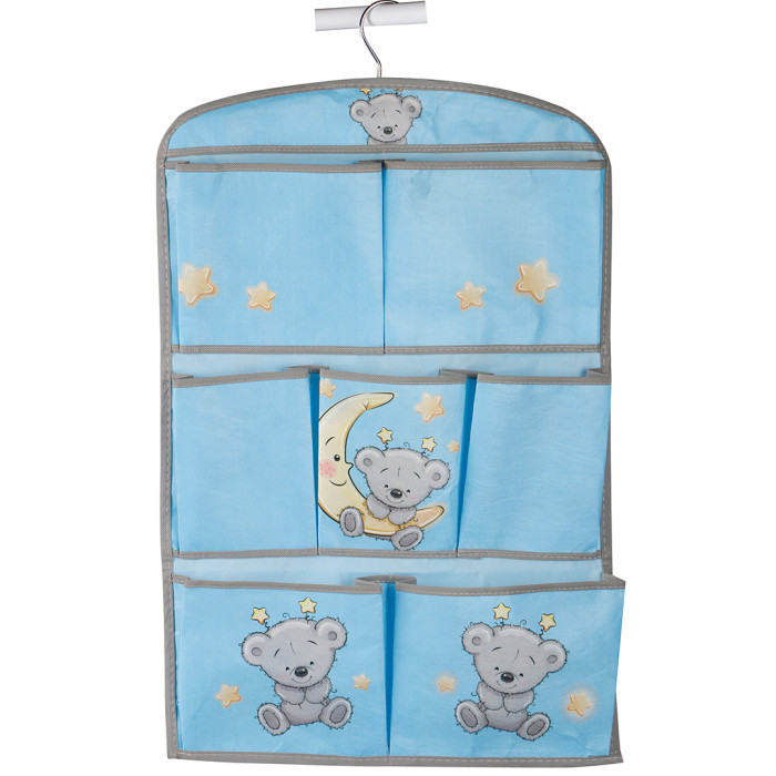 Handy Home Кофр подвесной Мишка 7 карманов 60х40 см