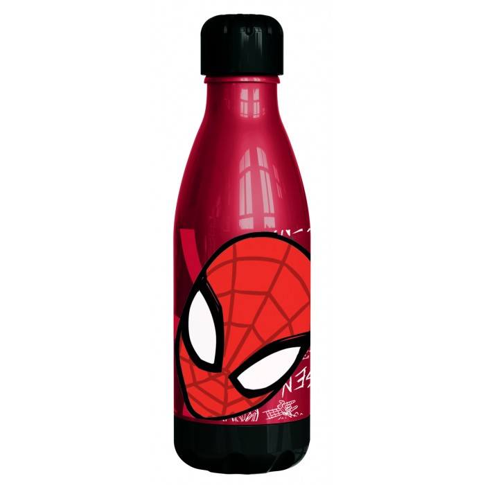 фото Nd play бутылка для воды человек-паук городская паутина 560 мл