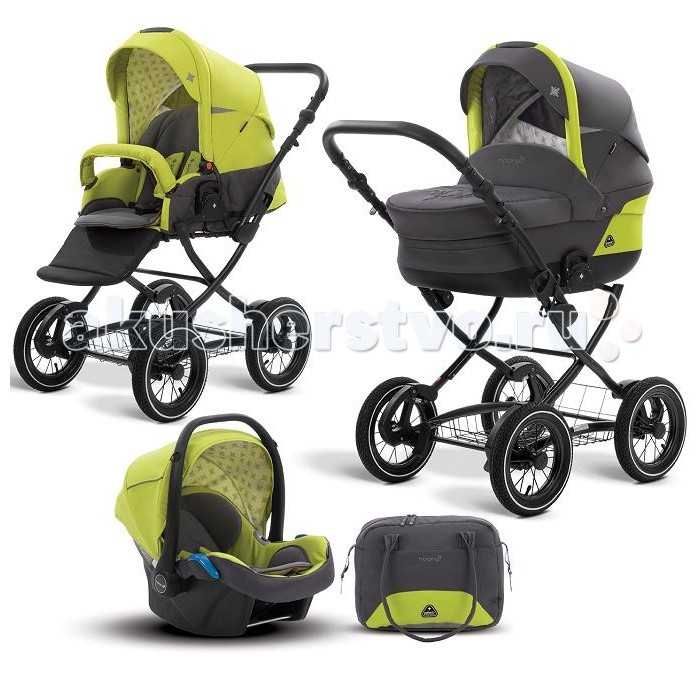 Коляска Noordi Polaris Classic 3 в 1Polaris Classic 3 в 1 Коляска Noordi Polaris Classic 3 в 1Polaris Classic 3 в 1Детская коляска Noordi Polaris Classic 3 в 1 идеально подходит для любого климата. От ветра и холода ребенка защищают капюшон и накидка на ножки. В жаркое время года комфортный микроклимат обеспечивают системы вентиляции в люльке и прогулочном сидении. Каждый модуль имеет регулируемую спинку и матрасик. Надувные колеса с амортизаторами отлично справляются с любимыми дорожными покрытиями. Ручка управления в детской коляске легко меняет высоту, подстраиваясь под рост каждого из родителей. Для безопасной остановки предусмотрен надежный тормоз, мгновенно блокирующий оба задних колеса. Особенности: модель 2016 года сезон: зима-лето высококлассные натуральные ткани светоотражающие элементы внешний материал с водоотталкивающей пропиткой. Шасси: надувные неповоротные колеса пружинная амортизация регулировка высоты родительской ручки открытая металлическая корзина тормоз блокирует задние колеса. Люлька: система подачи воздуха в пластиковом основании регулировка наклона спинки внешним рычагом ортопедический матрасик из кокосового волокна функция качания — особая форма дна удобная ручка для переноски, встроенная в капор капюшон с вентиляционным отсеком компактное складывание люльки для транспортировки или хранения. Прогулочный блок: несколько положений спинки, включая горизонтальное (180°) многопозиционная подножка съемный поручень для рук текстильный разделитель ножек система вентиляции в спинке эргономичный вкладыш регулируемый капюшон высотой 57.5 см ручка для переноски высокое положение сиденья от земли. Автокресло 0+: анатомический матрасик солнцезащитный высокий капюшон многопозиционная ручка для переноски система ремней безопасности с мягкими накладками функция качания. В комплекте: дождевик адаптеры для автокресла москитная сетка сумка для мамы подстаканник муфта для ножек. Размеры: Ширина шасси: 61.5 см Прогулочное сиденье: длина спального места — 97 см, ширина — 35 см Люлька: длина — 80 см, ширина — 37 см А Автокресло: длина — 72 см, ширина — 30 см, высота капюшона — 42 см Вес: шасси - 8.2 кг, люлька — 4.7 кг, прогулочный блок — 5.2 кг, автокресло — 3.1 кг<br>