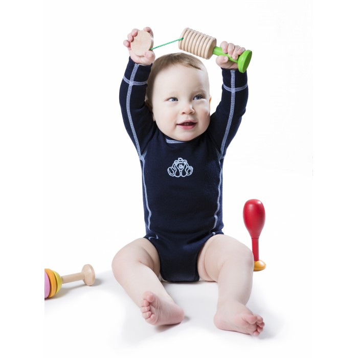 Norveg Soft Baby Боди детское с длинным рукавом