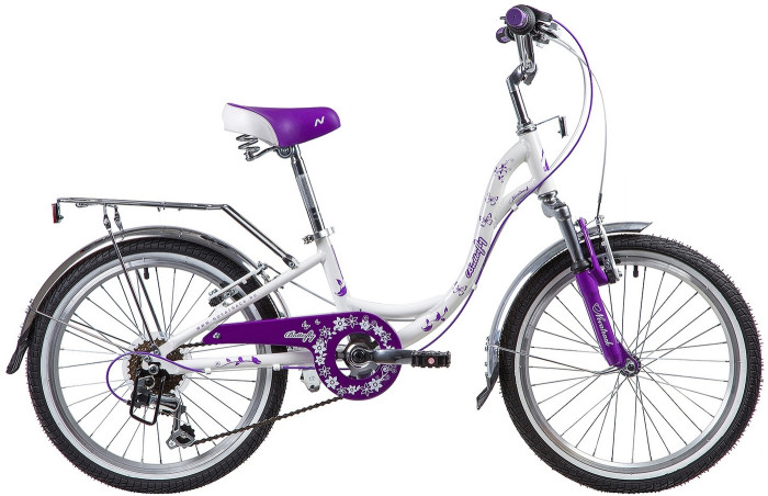 Двухколесные велосипеды Novatrack Butterfly 6 скоростей TY21/RS35/SG-6SI V-brake 20 велосипед novatrack extreme 20 v 6 speed 2015