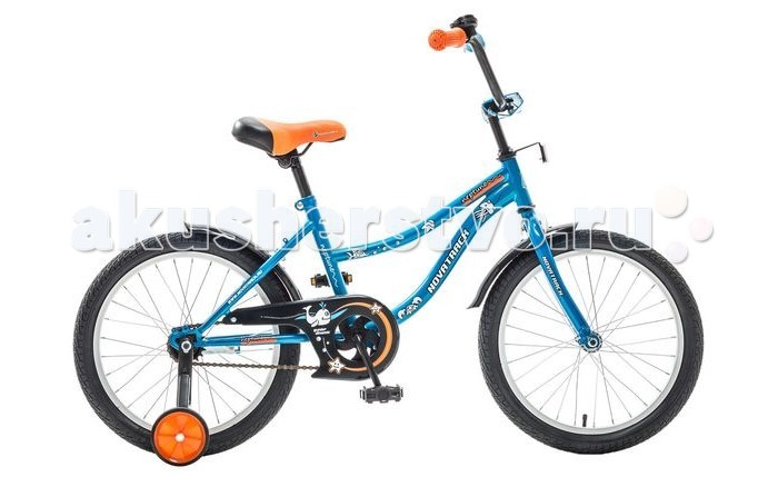 Велосипед двухколесный Novatrack Neptune 18Neptune 18 Велосипед двухколесный Novatrack Neptune 18Neptune 18Велосипед двухколесный Novatrack Neptune 18 - стильный и надежный велосипед станет отличным подарком Вашему ребенку. Основные преимущества этой модели: максимальная безопасность,комфорт, привлекательный дизайн и универсальность. Велосипед подойдет и начинающим гонщикам, так как в комплекте есть страховочные колеса. Особенности: регулируемые седло и руль прочная стальная рама алюминиевые обода защита цепи ножной тормоз 4 отражателя Диаметр колес: 18<br>
