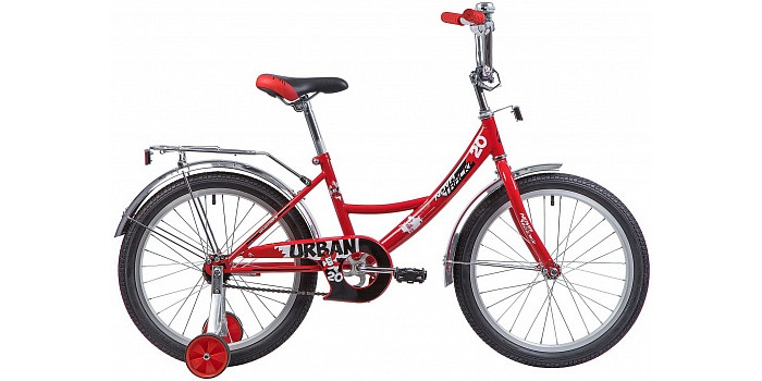 Велосипед двухколесный Novatrack Urban 20Urban 20 Велосипед двухколесный Novatrack Urban 20Urban 20Велосипед двухколесный Novatrack Urban 20 - удобная модель и для мальчика, и для девочки. Велосипед подойдет начинающим гонщикам, так как в комплекте есть страховочные колеса. Высокое качество сборки гарантирует, что велосипед прослужит долго. Особенности: регулируемые седло и руль прочная стальная рама цепь оснащена накладкой, препятствующей попаданию одежды в механизм ножной тормоз багажник светоотражатели звонок Диаметр колес: 20<br>