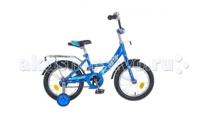 Велосипед двухколесный Novatrack Vector 16Vector 16 Велосипед двухколесный Novatrack Vector 16Vector 16Велосипед двухколесный Novatrack Vector 16 прекрасно подойдет для малыша, который любит активно проводить время. Крепкая стальная рама обеспечивает высокий уровень безопасности для ребенка. Для комфортных поездок по сложной трассе либо по пересеченной местности велосипед оборудован двумя дополнительными съемными колесами, благодаря которым маленький наездник будет чувствовать себя увереннее. Ножной тормоз позволит быстро затормозить в случае необходимости. А крылья в цвет велосипеда защитят ребенка от брызг во время езды.<br>