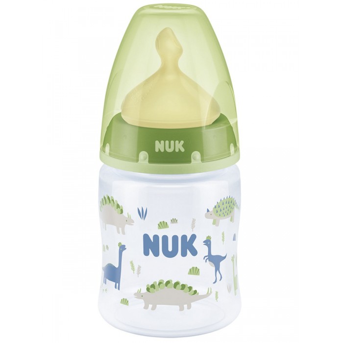 фото Бутылочка nuk first choice plus пластик 150 мл латексная соска м размер 1