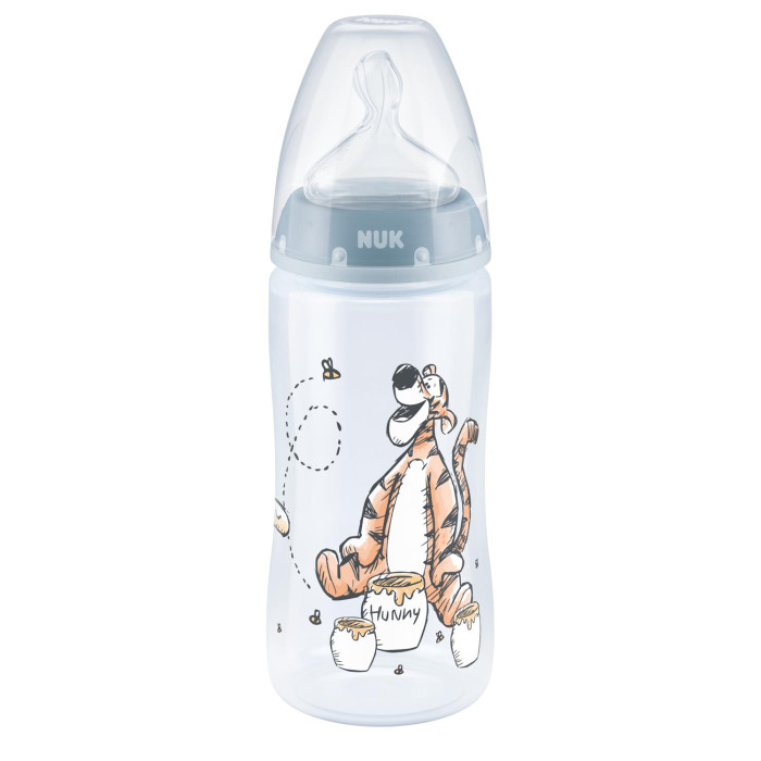 Бутылочка Nuk FС+ Дисней Винни с индикатором температуры р.1 М 300 мл