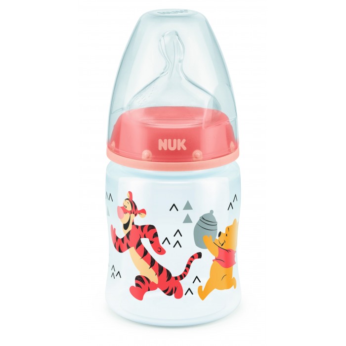 

Бутылочка Nuk First Choice Disney пластик 150 мл силиконовая соска M размер 1, First Choice Disney пластик 150 мл силиконовая соска M размер 1
