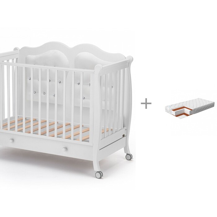 

Детская кроватка Nuovita Affetto и Матрас Duro 120х60х13 см, Affetto и Матрас Duro 120х60х13 см