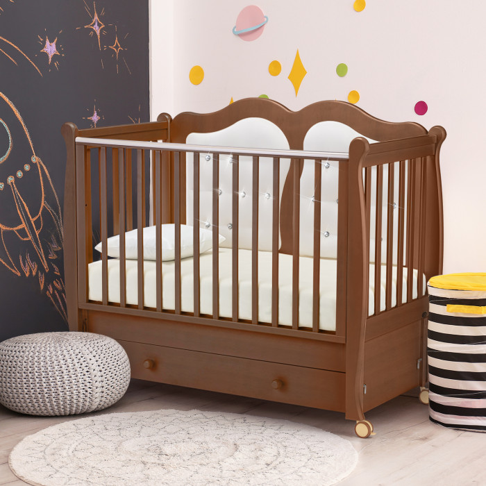 Детские кроватки Nuovita Affetto Swing продольный маятник