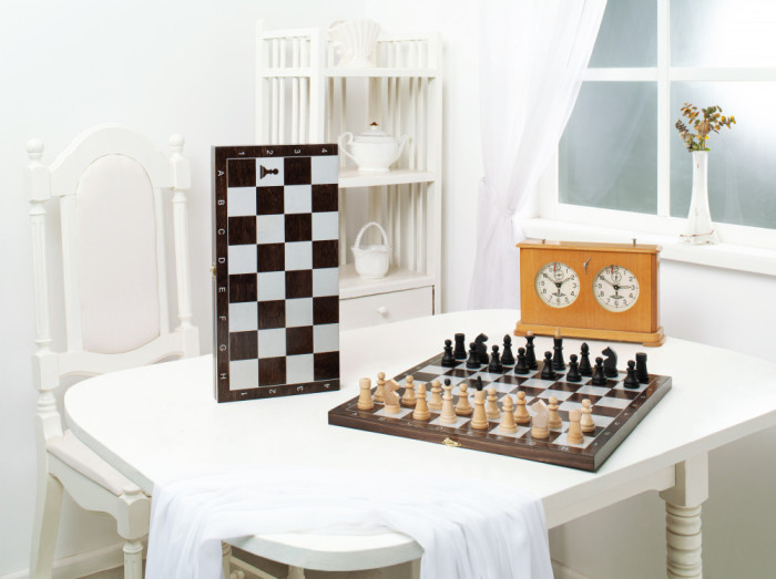 фото Объедовская фабрика игрушки шахматы обиходные деревянные с малой доской классика