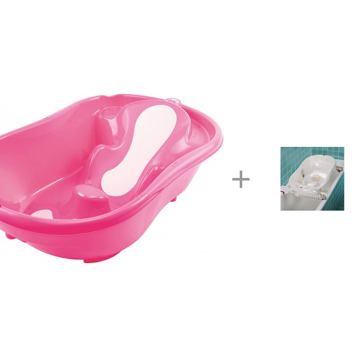 Ok Baby Ванночка Onda Evolution с комплектом подставок в ванну Barre Kit - фото 1