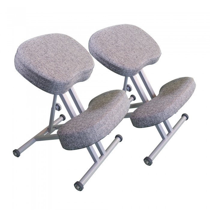 фото Олимп коленный стул повышенной мягкости ск1-2 (серый корпус)