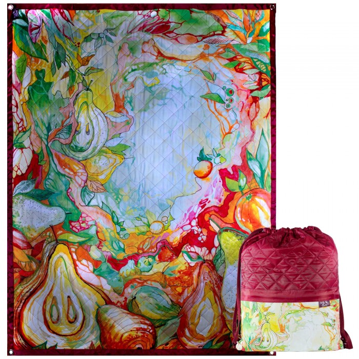 фото Onlycute рюкзак и коврик сказочный сад 190х140 см