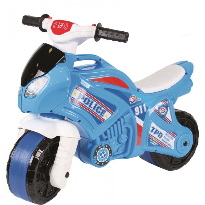 фото Каталка orion toys мотоцикл-беговел полиция 911 т5781