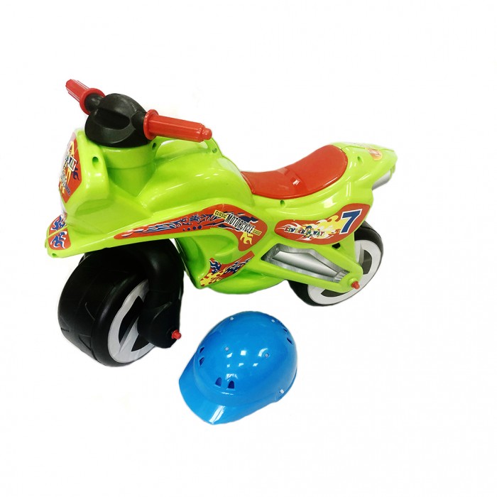 Беговел Orion Toys Motorcycle 7 со шлемом 11-007 - фото 1