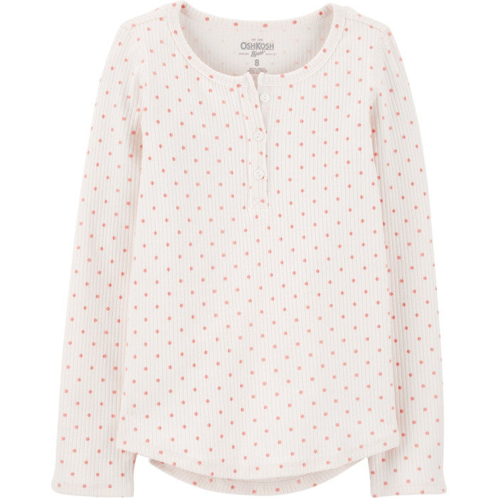 OshKosh B'gosh Джемпер хенли для девочки 3J029310