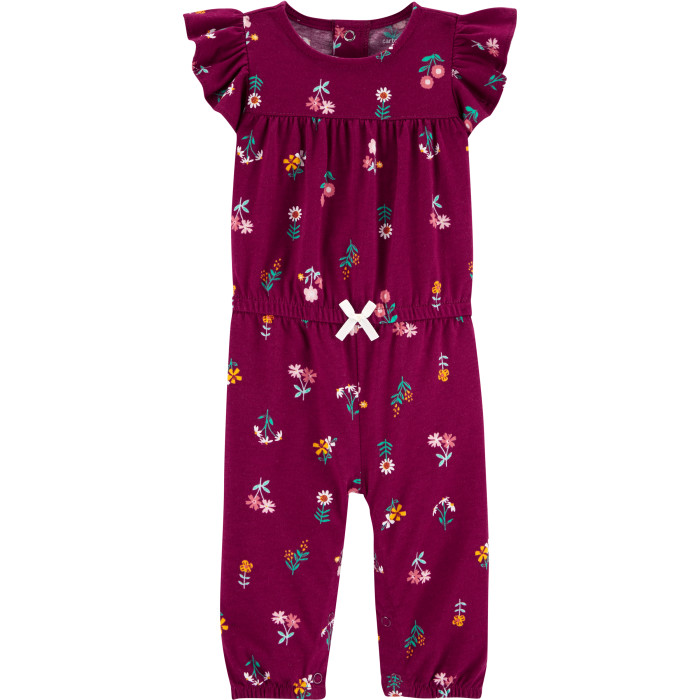 

Carter's Комбинезон для девочки с цветочным принтом 1I574110, Комбинезон для девочки с цветочным принтом 1I574110