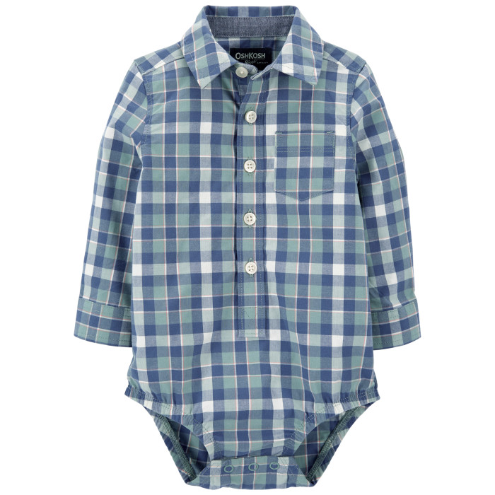 

OshKosh B'gosh Рубашка для мальчика в клетку 1M050310, Рубашка для мальчика в клетку 1M050310