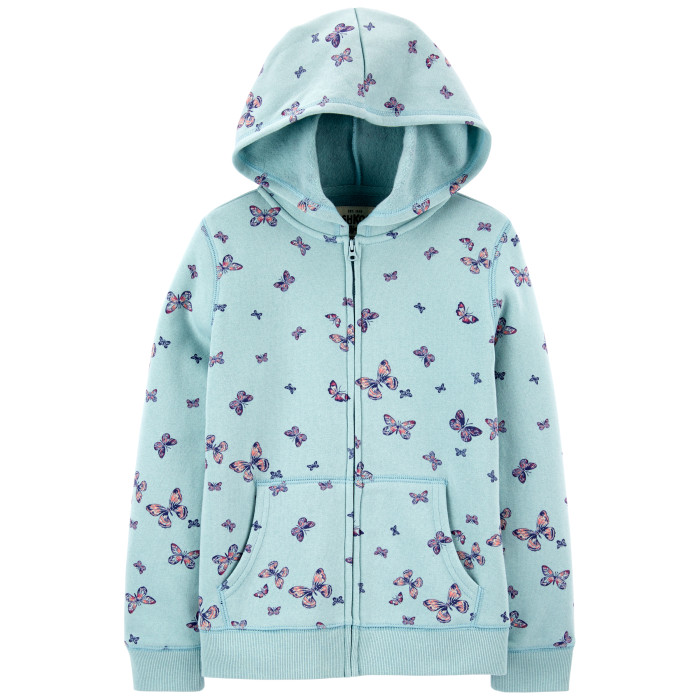 OshKosh B'gosh Толстовка с капюшоном и бабочками для девочки
