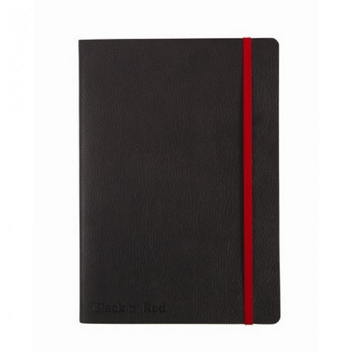 Oxford Блокнот Black'n'Red мягкая обложка А5 72 листа