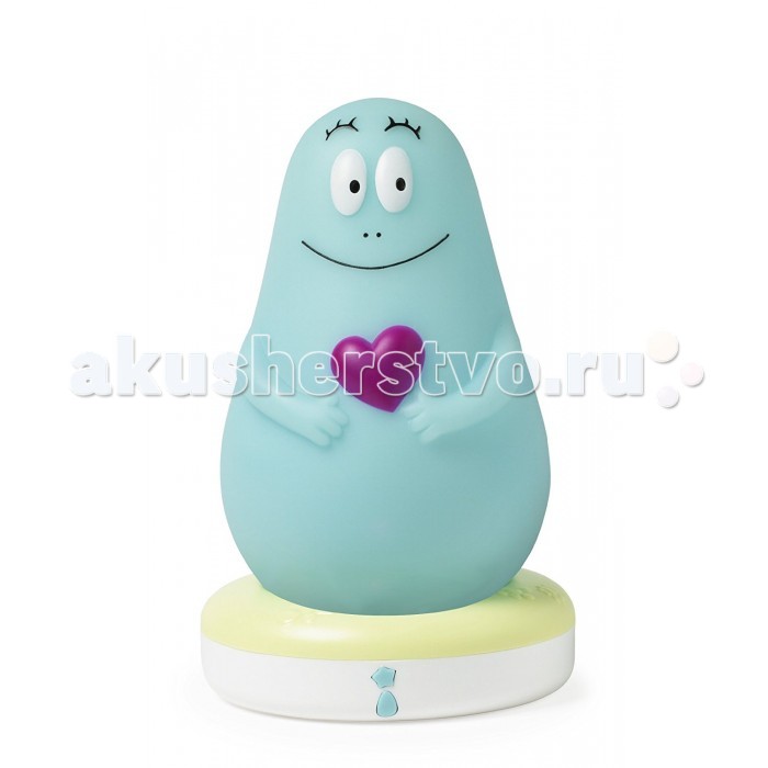 Pabobo Ночничок BarbapapaНочничок Barbapapa Pabobo Ночничок BarbapapaНочничок BarbapapaЗамечательный ночничок Lumilove Barbapapa от французского бренда Pabobo может служить Вашему ребенку как ночничком в ночное время, так и занимательной игрушкой в дневное! Всегда приятно поиграть, поделиться секретами и погулять со сказочным и заботливым Барбапапой! Светильник-игрушка автоматически включается, как только Вы снимете его с подставки или если кончается заряд. Вам обеспечено 11 часов автономной работы с яркой подсветкой. Поскольку светильник-игрушка не нагревается, его можно брать с собой в кровать под одеяло, когда приходит время идти спать. Чтобы зарядить светильник-игрушку, просто поставьте устройство на его подставку: умное решение!<br>